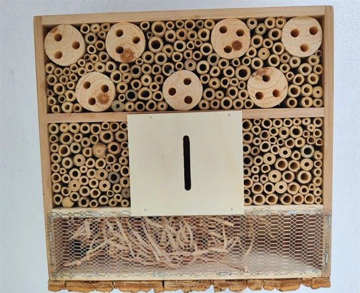 Natural Wooden Insect Hotel Garden Insect House